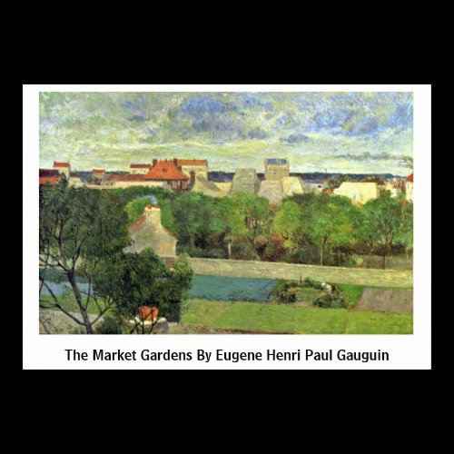 The Market Gardens By Eugene Henri Paul Gauguin Posters