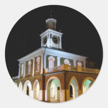The Market House Round Stickers