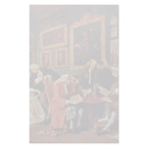 The Marriage Contract ' By Hogarth William Customized Stationery