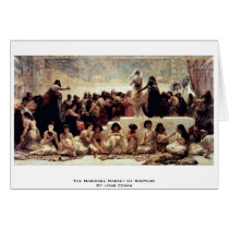 The Marriage Market Of Babylon By Long Edwin Card