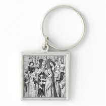 The Marriage of Henry VI and Margaret of Anjou Key Chains