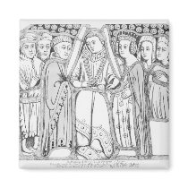 The Marriage of Henry VI and Margaret of Anjou Refrigerator Magnets