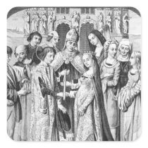 The Marriage of Henry VI and Margaret of Anjou Sticker