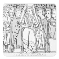 The Marriage of Henry VI and Margaret of Anjou Stickers