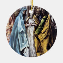 'The Marriage of the Virgin' Christmas Tree Ornament