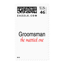 The Married One (Groomsman) Stamps