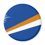 The Marshall Islands Flag Fridge Magnet