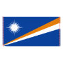The Marshall Islands Flag Photo Card Template
