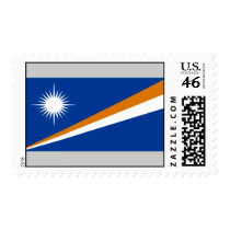 The Marshall Islands Flag postage
