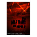 THE MARTIANS ARE HERE POSTER