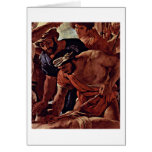 The Martyrdom Of St. Erasmus By Nicolas Poussin Greeting Card