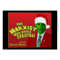 The Marxist Who Stole Christmas cards