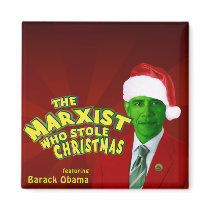 The Marxist Who Stole Christmas magnets