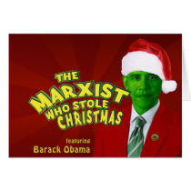 The Marxist Who Stole Christmas cards