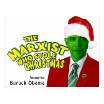 The Marxist Who Stole Christmas postcards