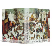 The Massacre Of The Innocents,  By Bruegel D. Ä. P Vinyl Binder