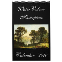 The Masters - Watercolor Paintings 2010 Calendar by RenascencePub The Masters - Watercolor Paintings 2010 Calendar