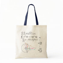 The  Math Tote Bag by The Pasadena Collection bags