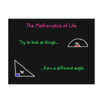 The Mathematics of Life Postcard