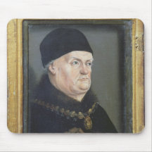 The Matheron Diptych: Portrait of Rene I Mouse Pad
