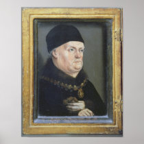 The Matheron Diptych: Portrait of Rene I Print