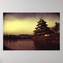 The Matsumoto Castle, Japan posters