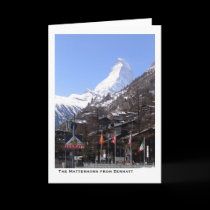 The Matterhorn from Zermatt cards