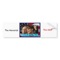 The Maverick and The MILF bumper stickers by verticallmt81 The Maverick and The MILF bumper stickers