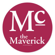 The Maverick Sticker by joecsanders The Maverick Sticker