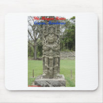 The Mayan Ruins - Copan, Honduras Mousepad