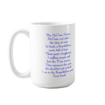 THE McCAIN MUTINY. MUTINY AGAINSTJOHN McCAIN mugs by maximus7 THE McCAIN MUTINY. MUTINY AGAINSTJOHN McCAIN mugs