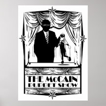 The McCain Puppet Show Poster