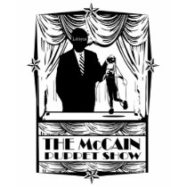 The McCain Puppet Show t-shirts