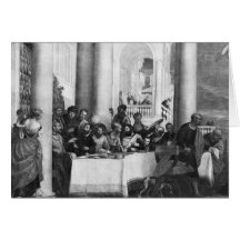 The Meal at the House of Simon the Pharisee Greeting Cards