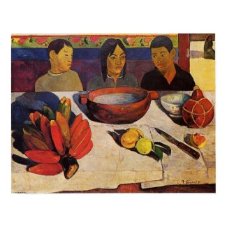 'The Meal' - Paul Gauguin Print print