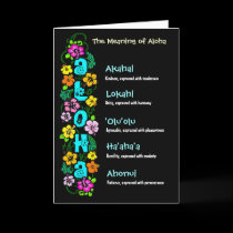The Meaning of Aloha cards