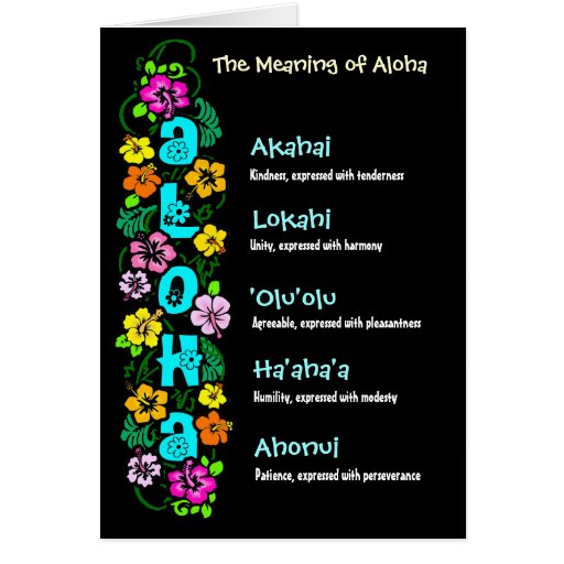 What Is The Meaning Of Aloha