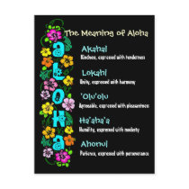 The Meaning of Aloha Postcards