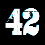 the answer to life, the universe and everything is 42. Now you can have the answer to everything right there on your chest! THe meaning of life is ... 42! T Shirts
