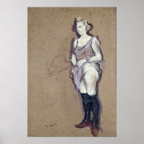 The Medical Inspection: Blonde Prostitute, 1894 Print