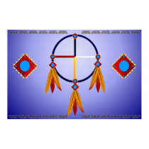 The Medicine Wheel Poster posters by Lotacats The Medicine Wheel Poster posters