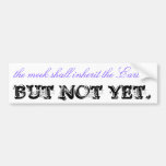 THE MEEK BUMPER STICKERS