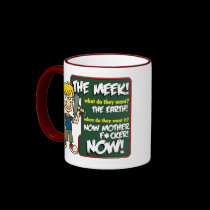 The Meek Mug mugs