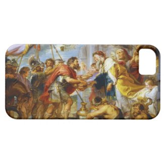 The Meeting of Abraham and Melchizedek Rubens art iPhone 5 Cases