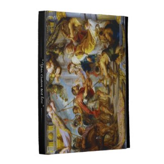 The Meeting of Abraham and Melchizedek Rubens art iPad Case