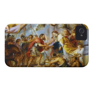 The Meeting of Abraham and Melchizedek Rubens art iPhone 4 Cover