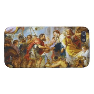 The Meeting of Abraham and Melchizedek Rubens art iPhone 5 Cover