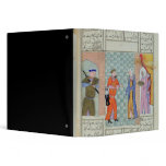 The meeting of Khosro and Chirin in the palace Binders