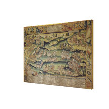 The Meeting of the Two Armies Canvas Prints