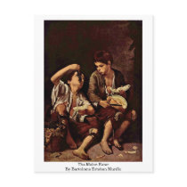 The Melon Eater By Bartolome Esteban Murillo Postcards